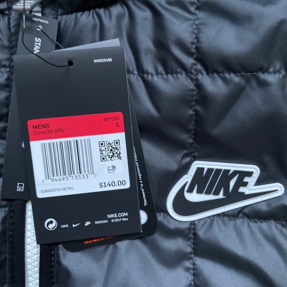 Nike NSW Synthetic Fill Thermore Full Zip Jacket - Picture 3 of 7